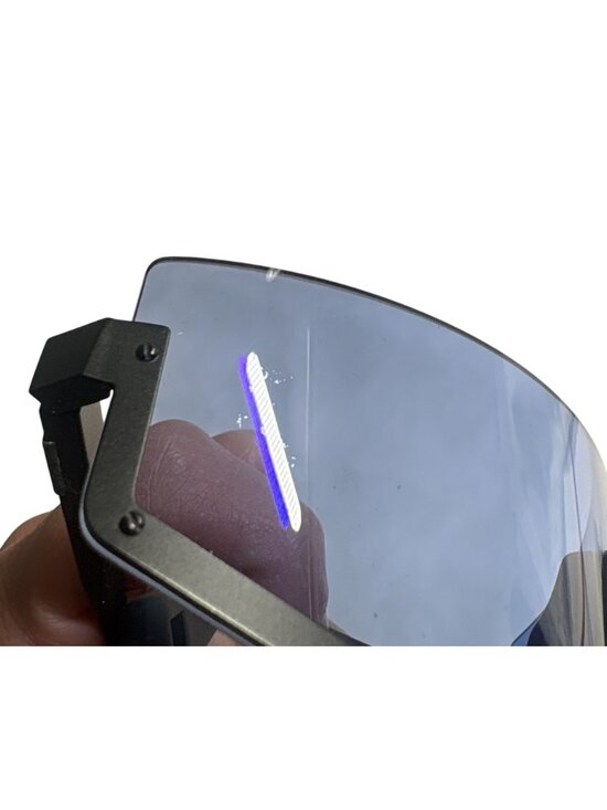 WESTWARD LEANING STUN D-FRAME MATTE-ACETATE SUNGLASSES IN BLUE main image 6